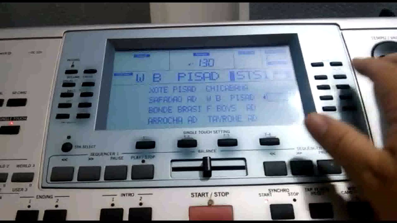 demostração de rítimos para teclado pa50 korg sem sample