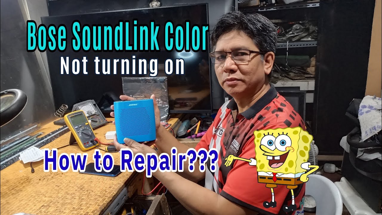 Bose SoundLink Color Not turning on, How to Repair?