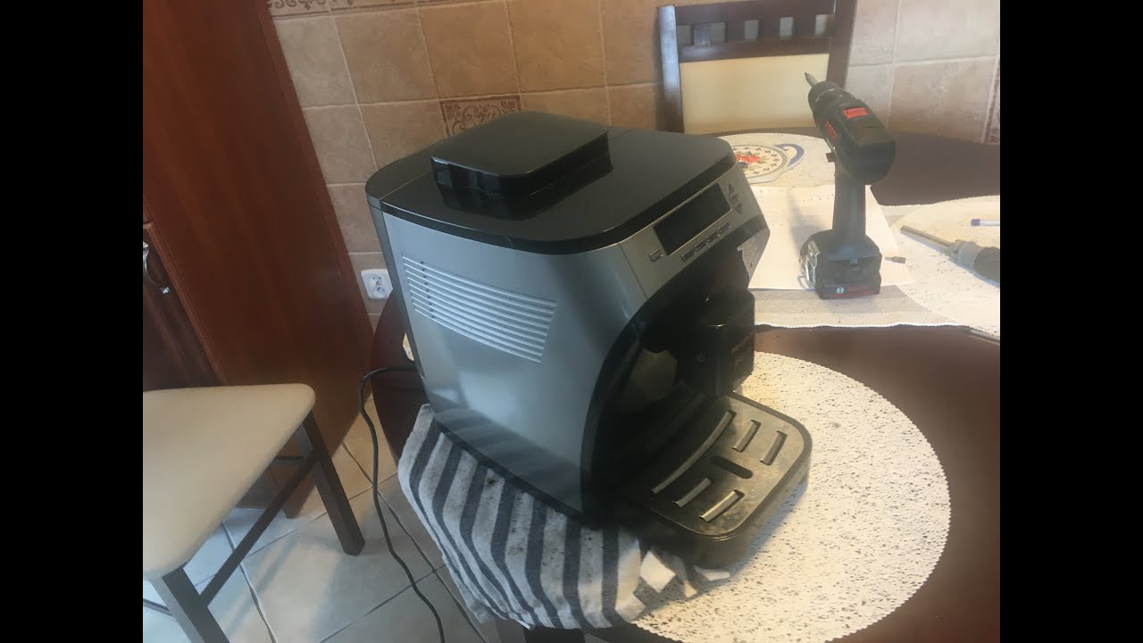 Coffee machine Severin Piccola - disassemble cover