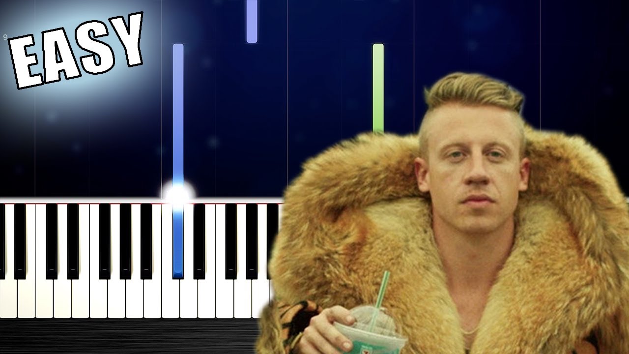 THRIFT SHOP - EASY Piano Tutorial by PlutaX