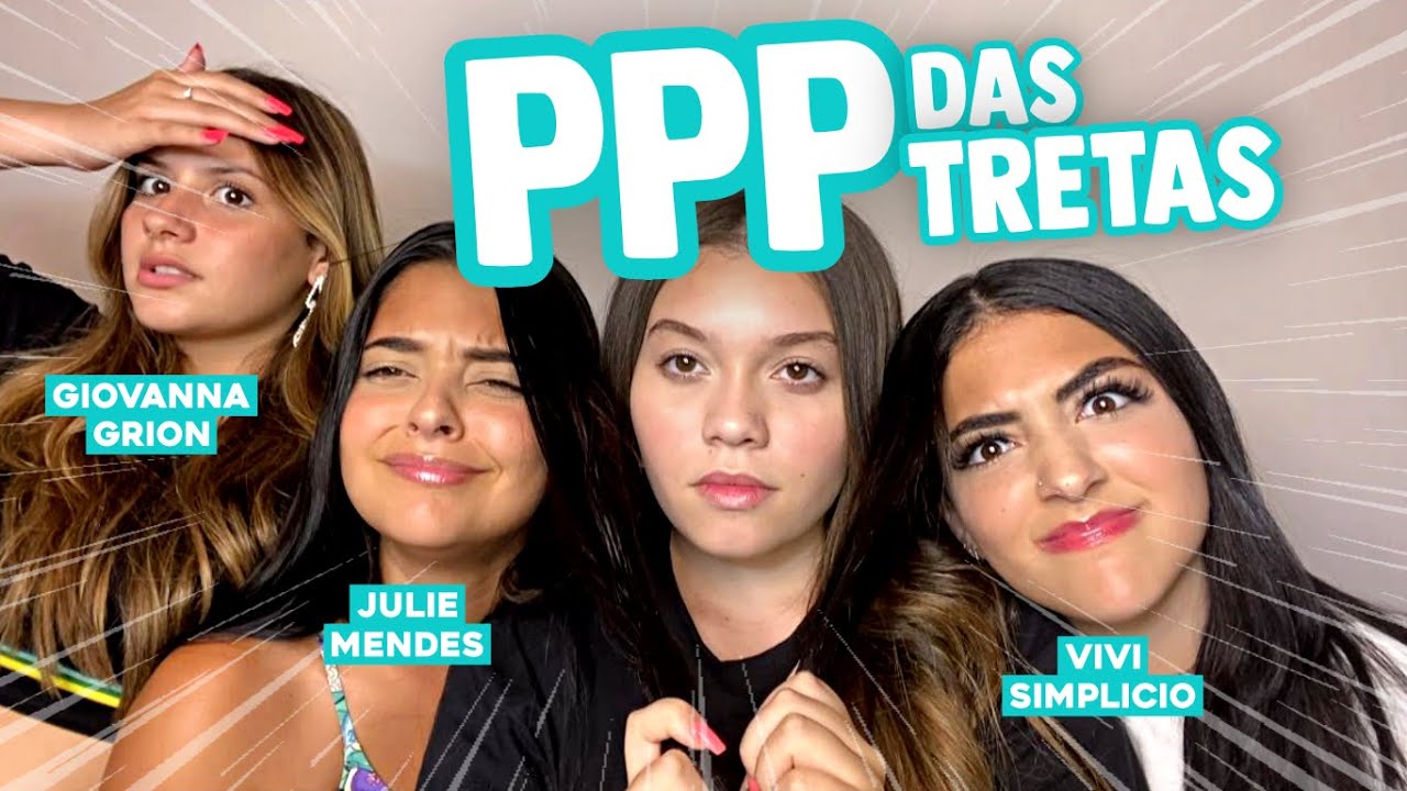 ELAS QUEREM PEGAR TODOS OS MEUS CRUSH'S! ft. Vivi Simplício, Julie Mendes, Giovanna Grion - PPP
