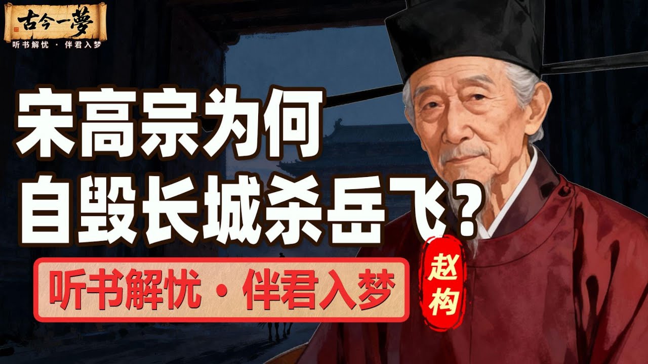 被恐惧重塑的宋高宗赵构，为何自毁长城杀岳飞？ | 睡前故事 | 助眠故事