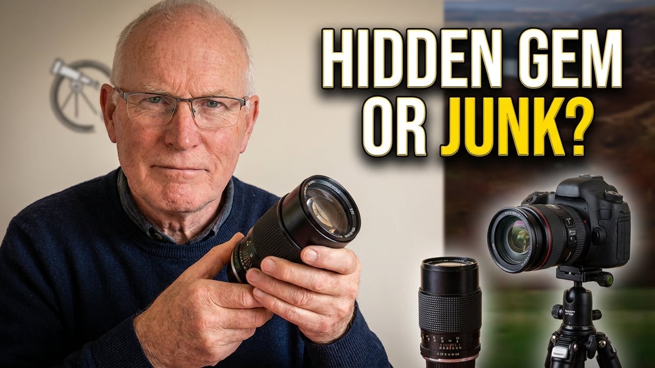 I Bought a 1970s Cobra FULL FRAME Lens for £8 . See the Results