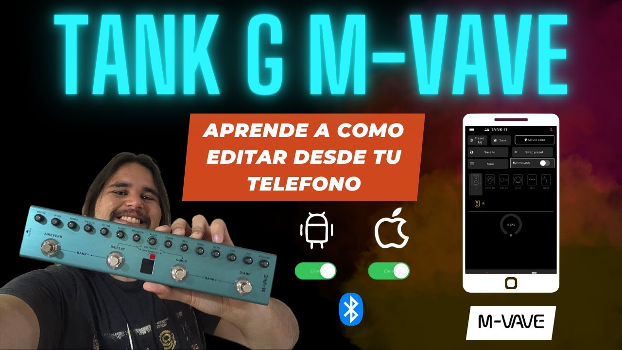 COMO CONECTAR EL TANK G A TU TELEFONO Y EDITAR TUS PRESETS (EN ESPAÑOL)