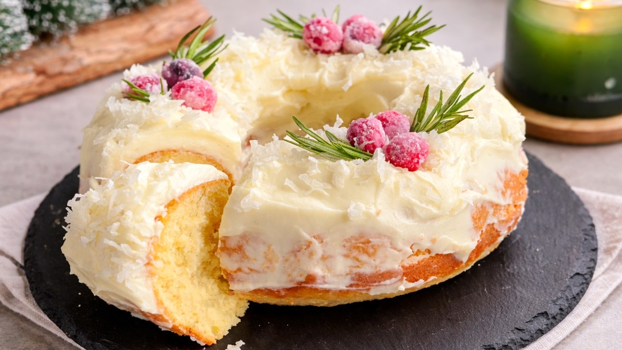 Tom Cruise Coconut cake recipe, for the Christmas table | Easy Quick Recipes