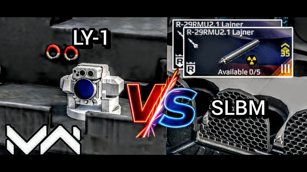 LY-1 vs SLBM🤯😱The best air defence?@CjdPq #modernwarships #battleship
