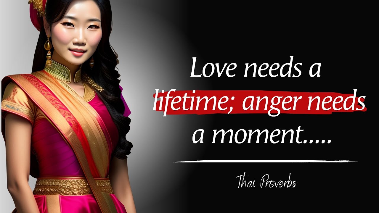 Wise Thai Proverbs and Sayings | Rediscover Ancient Thai Wisdom