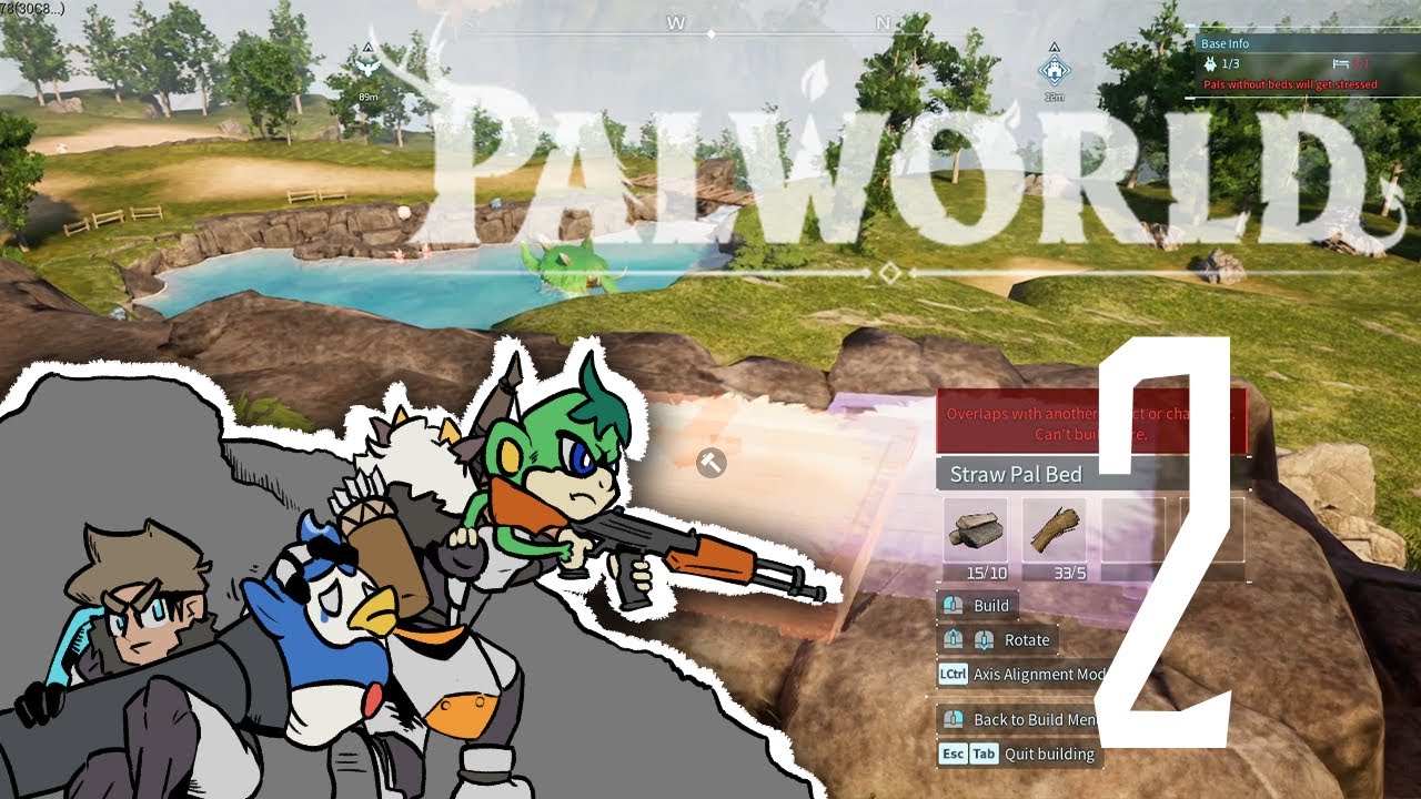 The Mean Green Beast, Palworld.