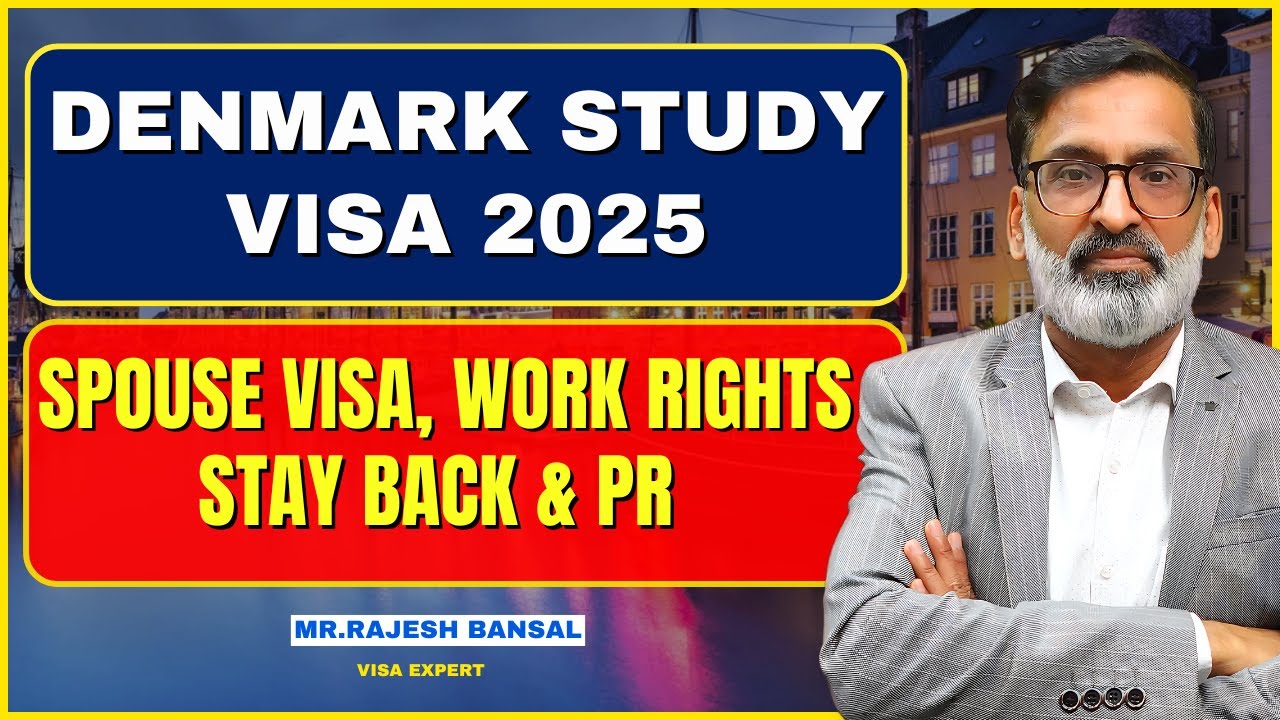 Denmark Study Visa 2025 – Spouse Visa, Work Rights, Stay Back & PR