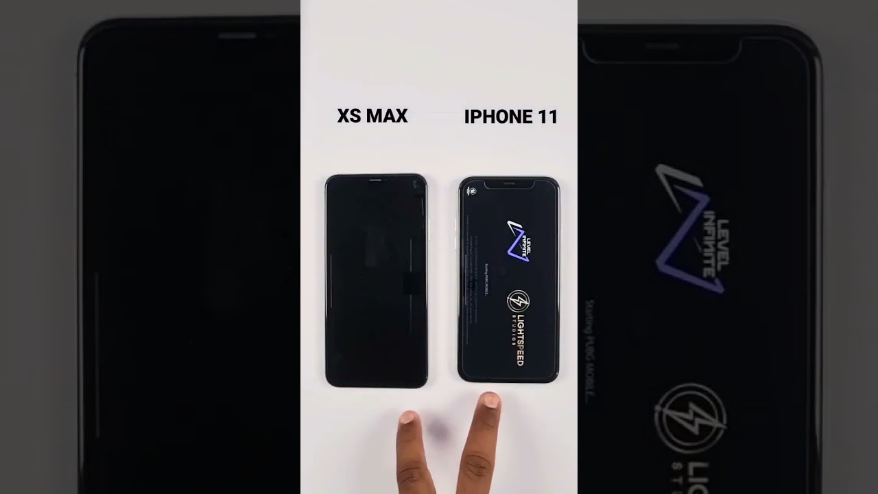 Iphone Xs Max vs Iphone 11pubg test 