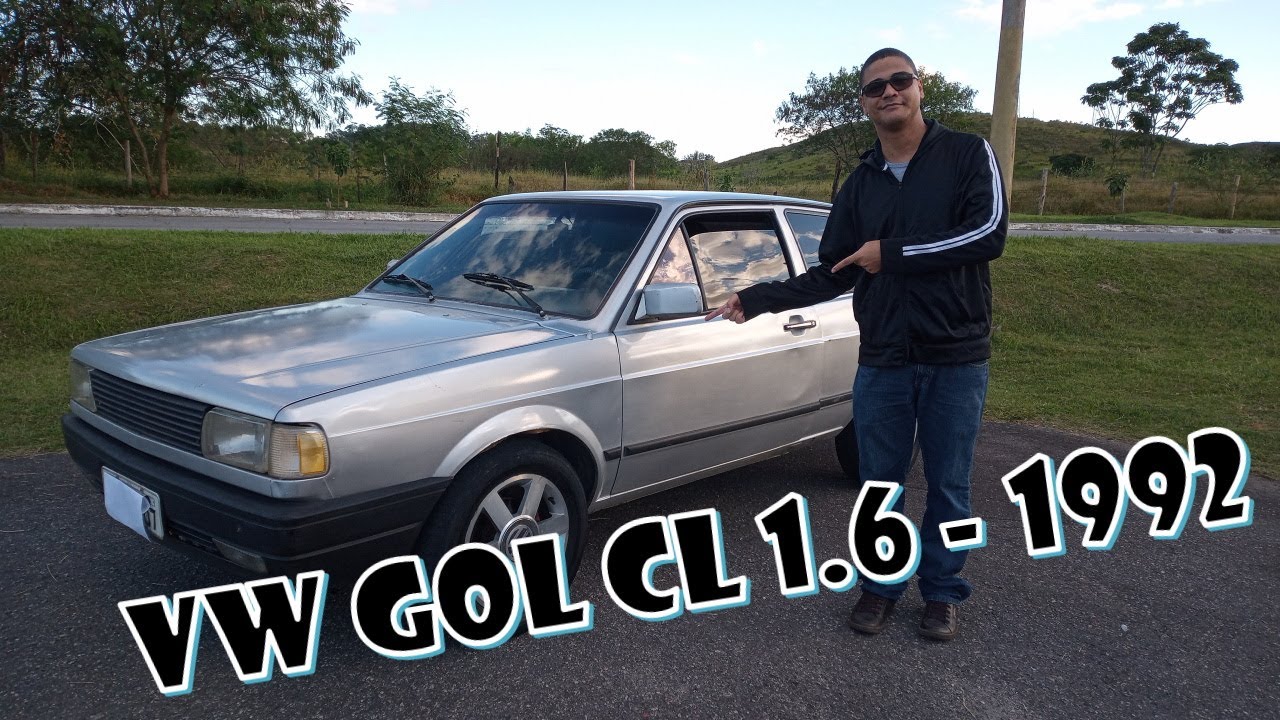 GOL CL 1.6 1992 - Avalia&ccedil;&atilde;o do grande Gol Quadrado #gol #golquadrado #vw #carro