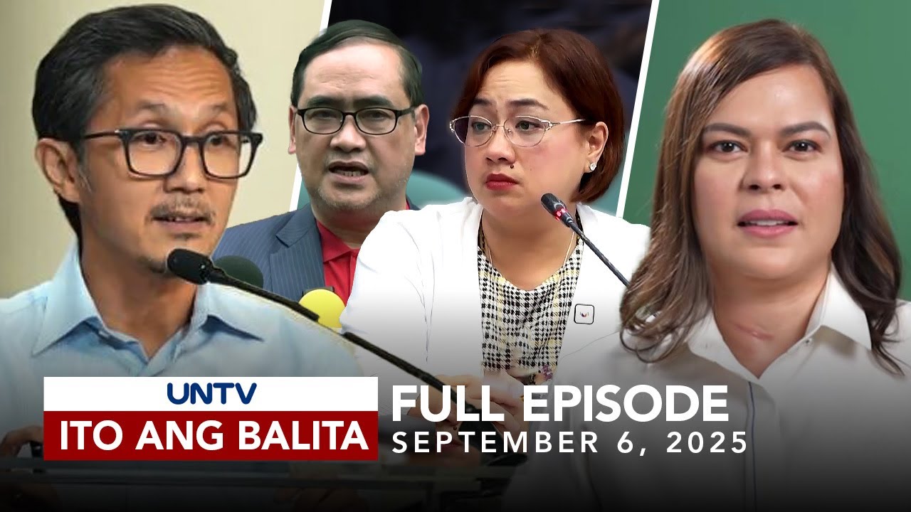 UNTV: Ito Ang Balita Weekend Edition |  September 6, 2025