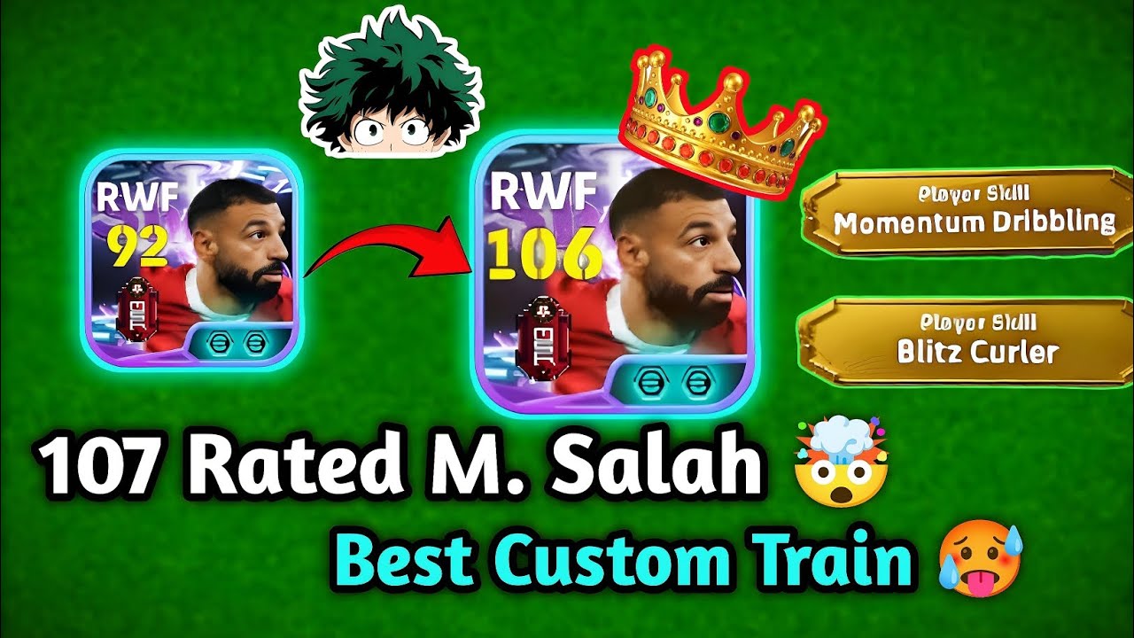 106 Rated M. Salah Best Custom Training eFootball 2026🔥 Blitz Curler Salah 🥵 The Egypt King 🇮🇶👑
