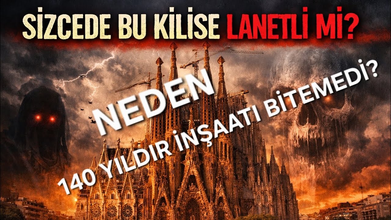 Barcelona'nın 140 Yıldır Bitmeyen Rüyası: Sagrada Família'nın Sırrı. #BARSELONA #SAGRADAFAMİLİA #140