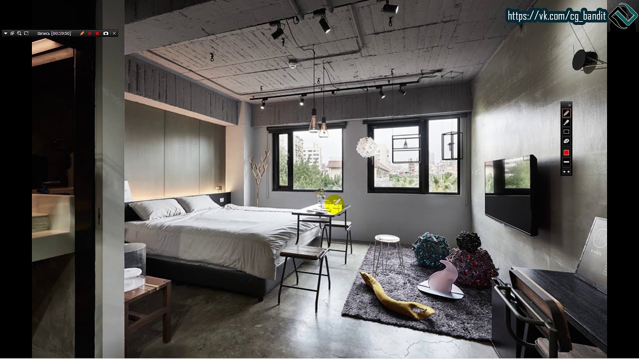 Chemistry of cool interior visualizations in Corona Renderer Octane VRay Render from CG Bandit