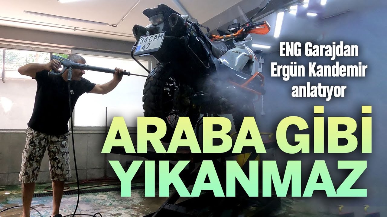 ARABA GİBİ YIKANMAZ # Motor nasıl yıkanır? ENG garajdan Ergün Kandemir anlatıyor.