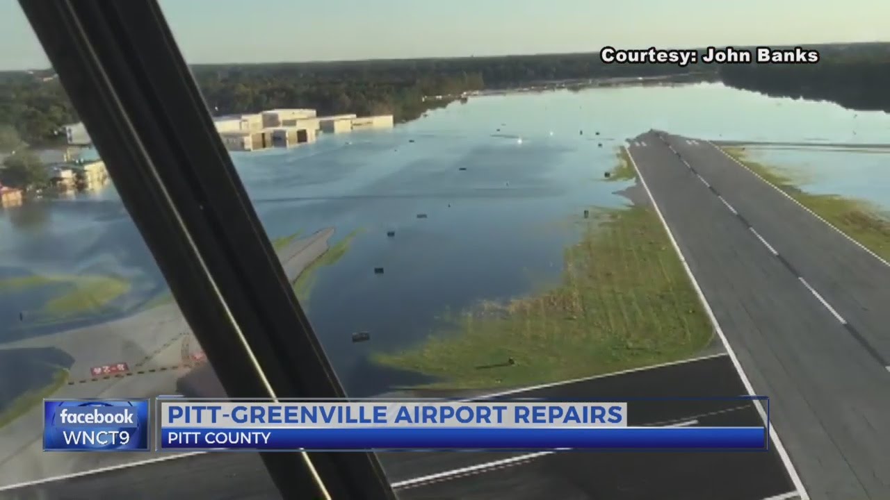 PGV Airport prepares for $1 million repairs stemming from Hurricane Matthew