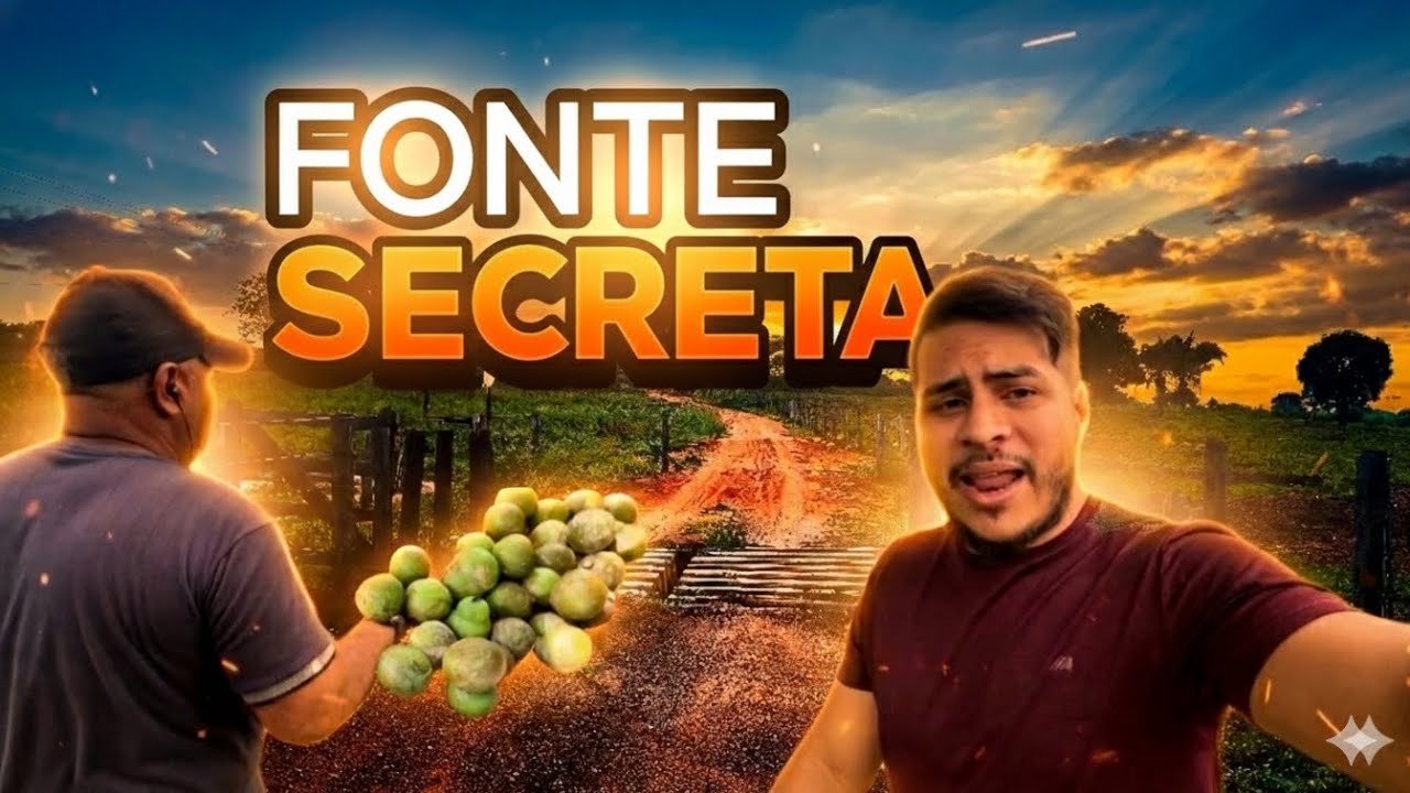 ACHAMOS A FONTE SECRETA DE PEQUI NA ROÇA! (INACREDITÁVEL)