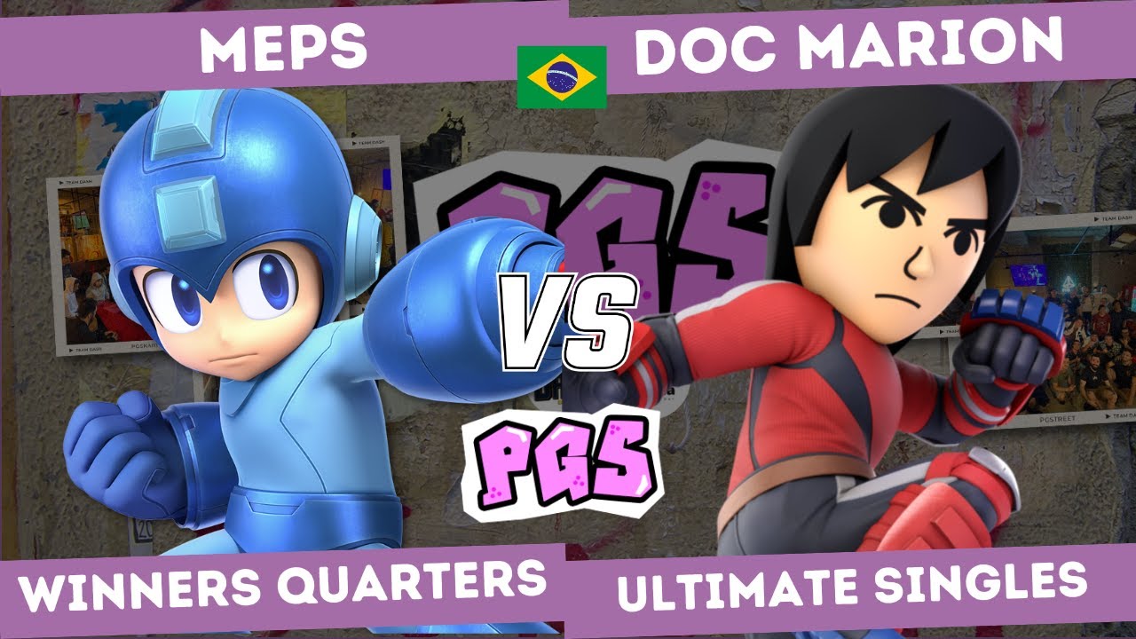 PGSmash 12.01.26 - Meps (Mega Man) vs. Doc Marion (Mii Brawler) - SSBU BRASIL - Smash Ultimate