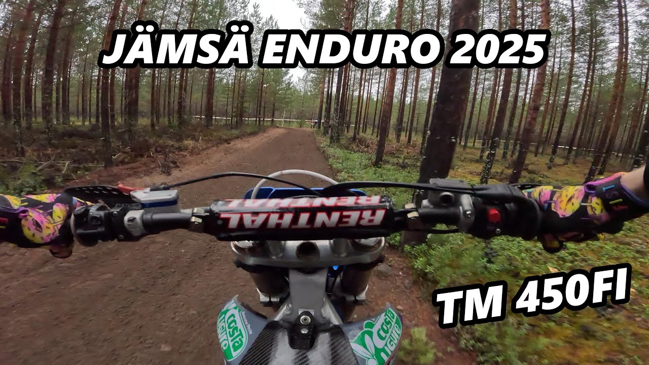 JÄMSÄ ENDURO 2025 | GOPRO VETOO PÖKILLÄ | TM 450FI