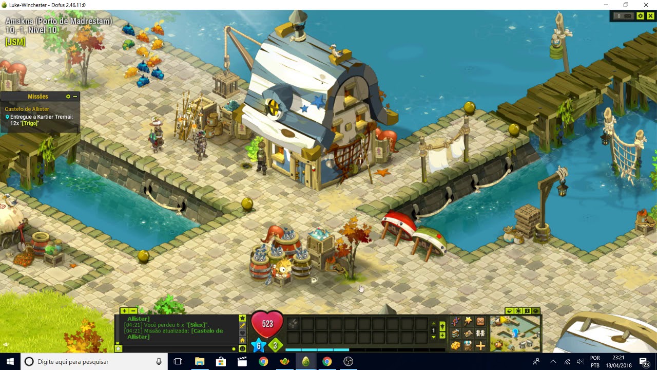 DOFUS CASTELO DE AMAKMA / MISS&Atilde;O #2 GRANDE OBRA NO CASTELO DE ALLISTER / SUCESSO #1 VALE DO CASTELO