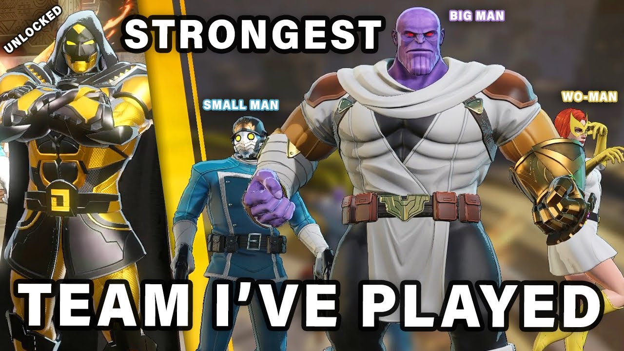 STRONGEST TEAM Strategy | Unlocked Doom 2099 Alternate Costume ► Marvel Ultimate Alliance 3