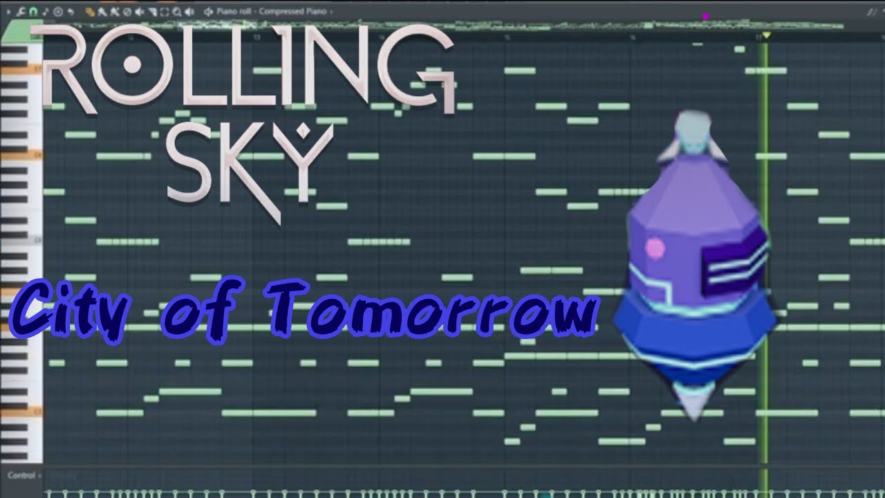 Rolling Sky: City of Tomorrow - Piano Cover