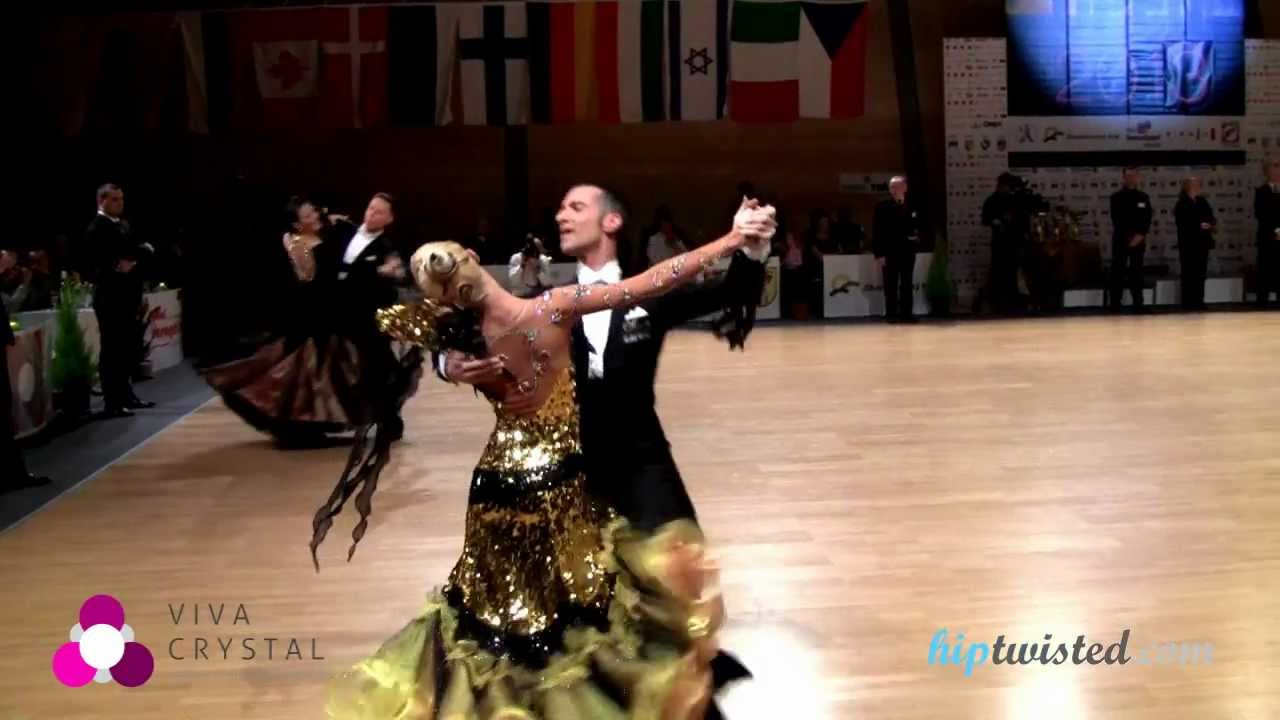 Paolo Bosco - Joane Clifton, Brno Open 2013, WDSF PD standard, semifinal - waltz