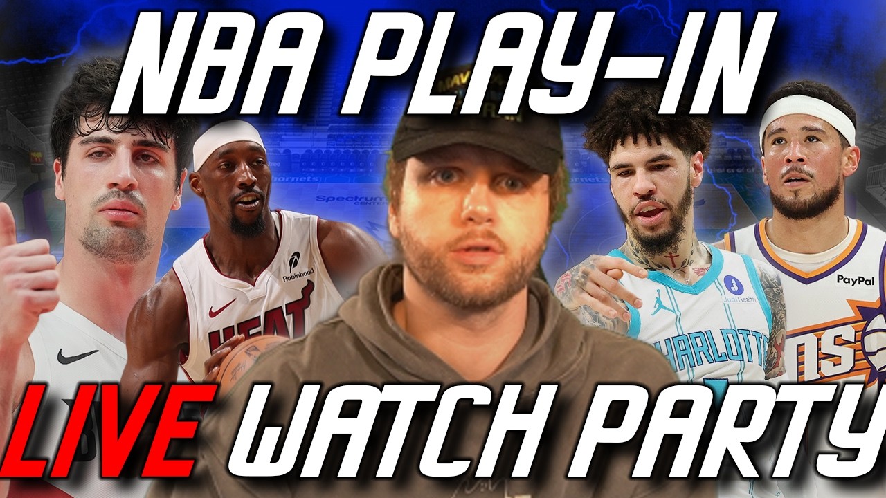 NBA Play-In Live Watch Party - Live Stream Watch Party With Slightly Biased