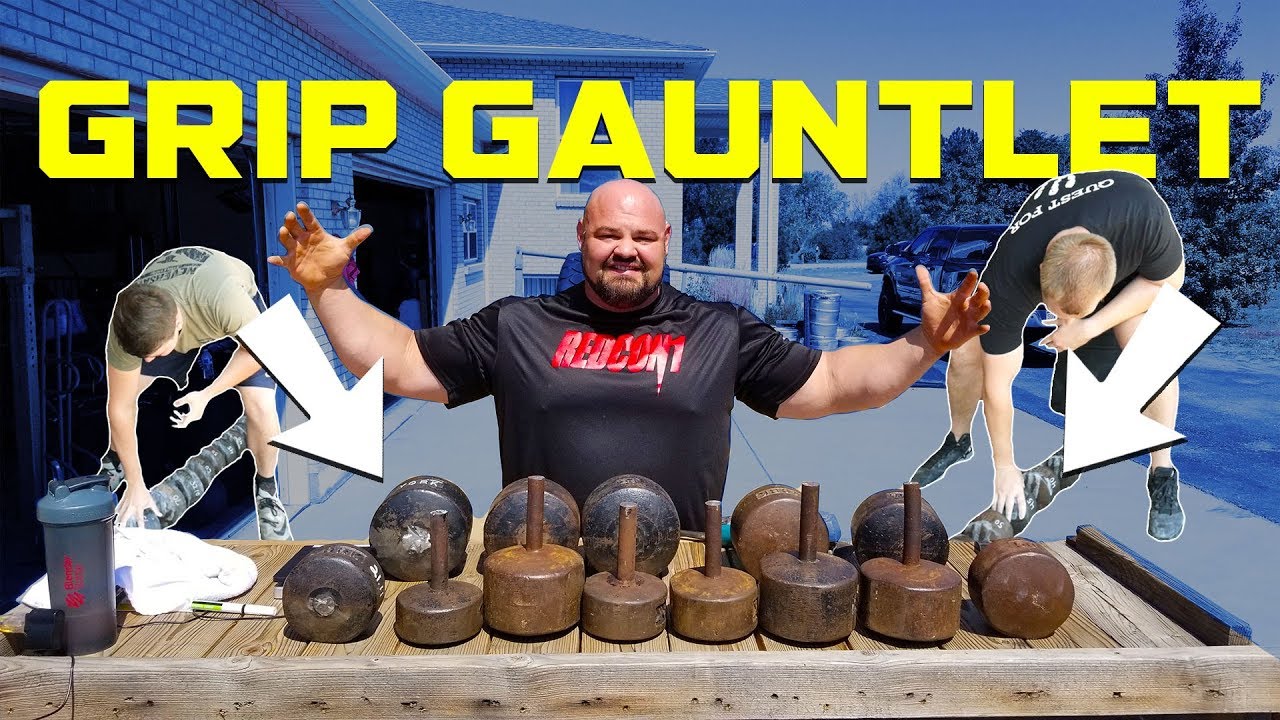 THE SUPER GRIP GAUNTLET | GRIP STRENGTH | BRIAN SHAW