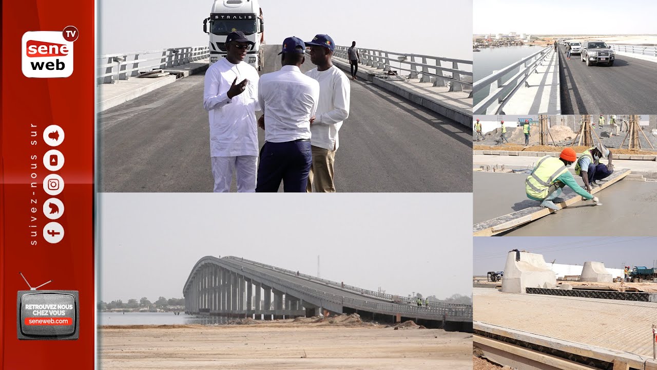 Infrastructure routière : Le pont de Foundiougne ouvert au trafic avant fin 2021