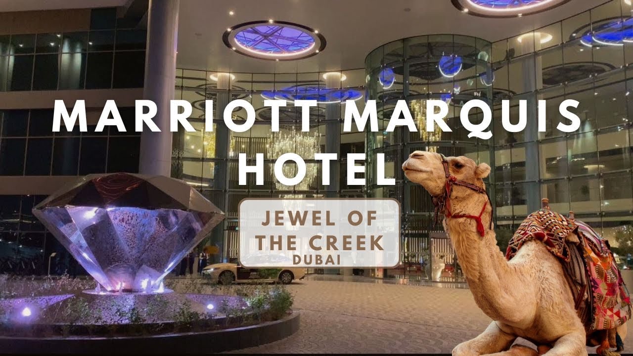 Marriott marquis hotel the jewel of the creek Dubai #dubai #travel #hotel #marriottmarquis