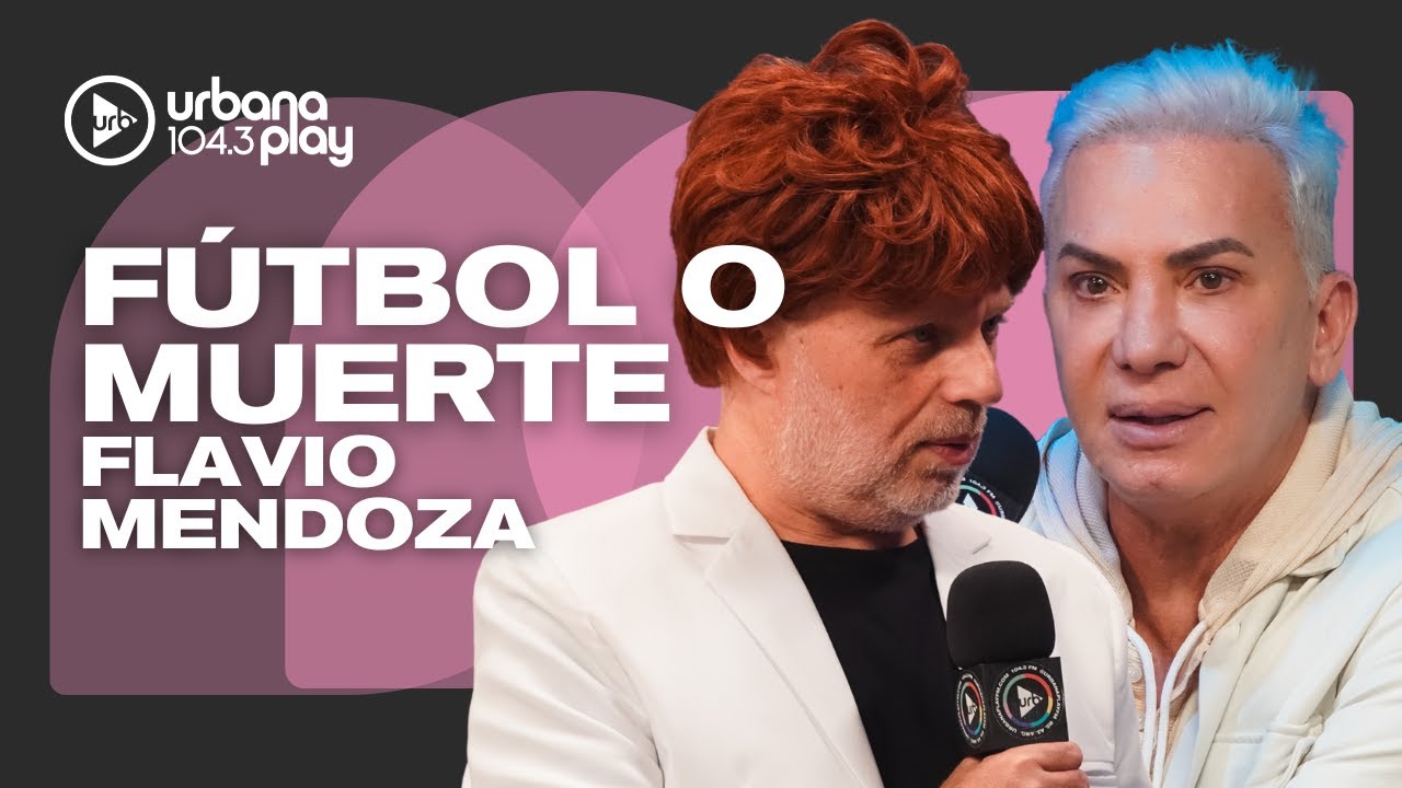 ¿FLAVIO MENDOZA TUVO HIJOS CON IA? Hablamos de homosexualidad en Fútbol o Muerte #VueltaYMedia