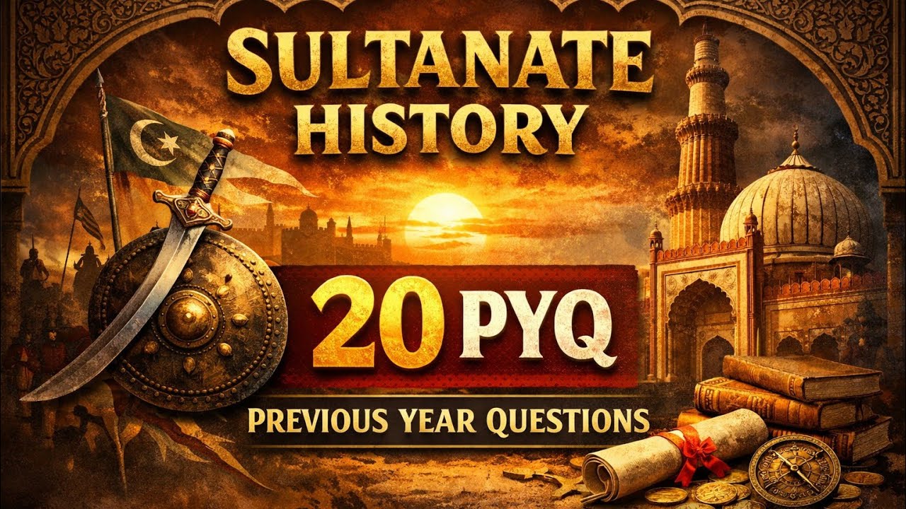 Delhi Sultanate Top 20 SSC PYQ | 100% Exam में पूछे गए MCQ | SSC History