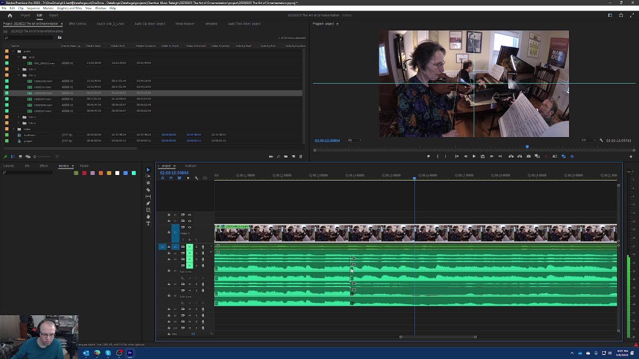 How to Sync Multicam in Premiere 2023