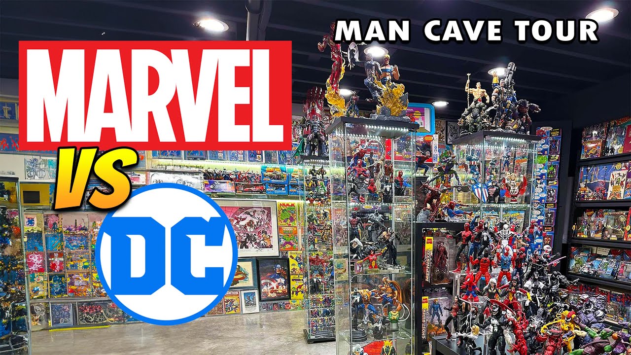 Comic Book Store Man Cave | Incredible Marvel Collection!