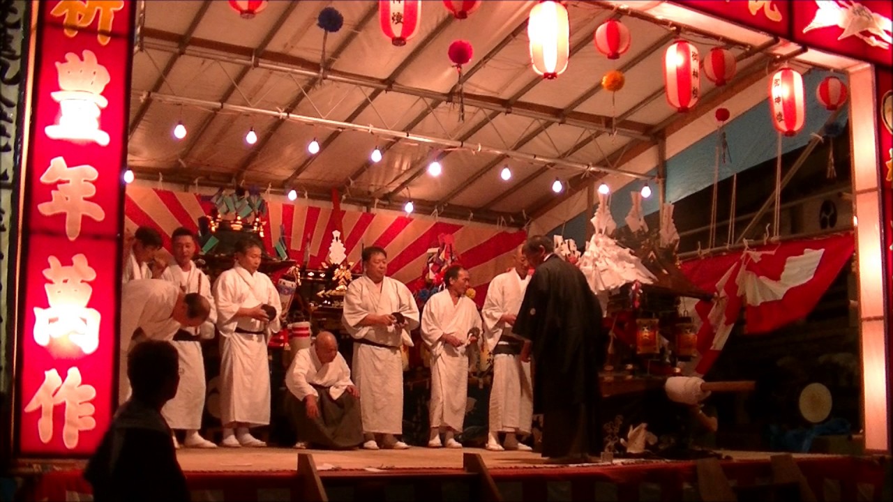 川内八幡宮例大祭（神楽前編）