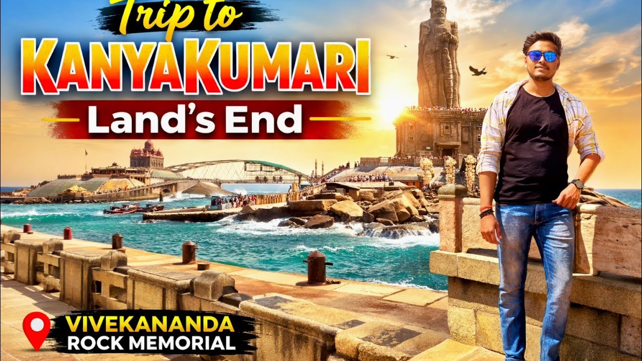 India’s Last Point | Trip to Kanyakumari | Vivekananda Rock Memorial | EP-08