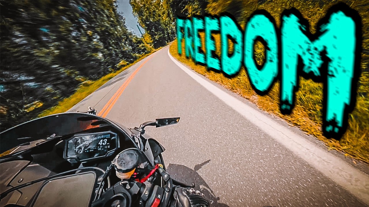 POV Kawasaki Ninja ZX-6R FREEDOM FEELS LIKE THIS
