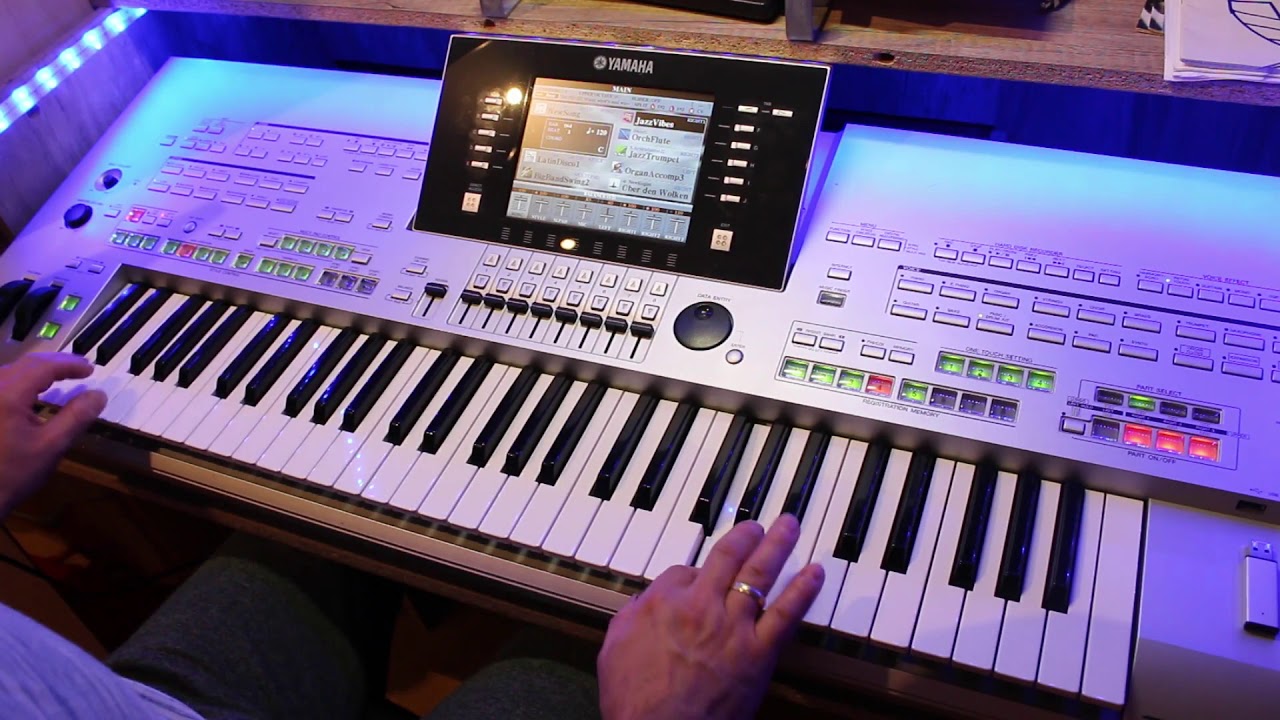 Über den Wolken von Reinhard Mey on Tyros 3