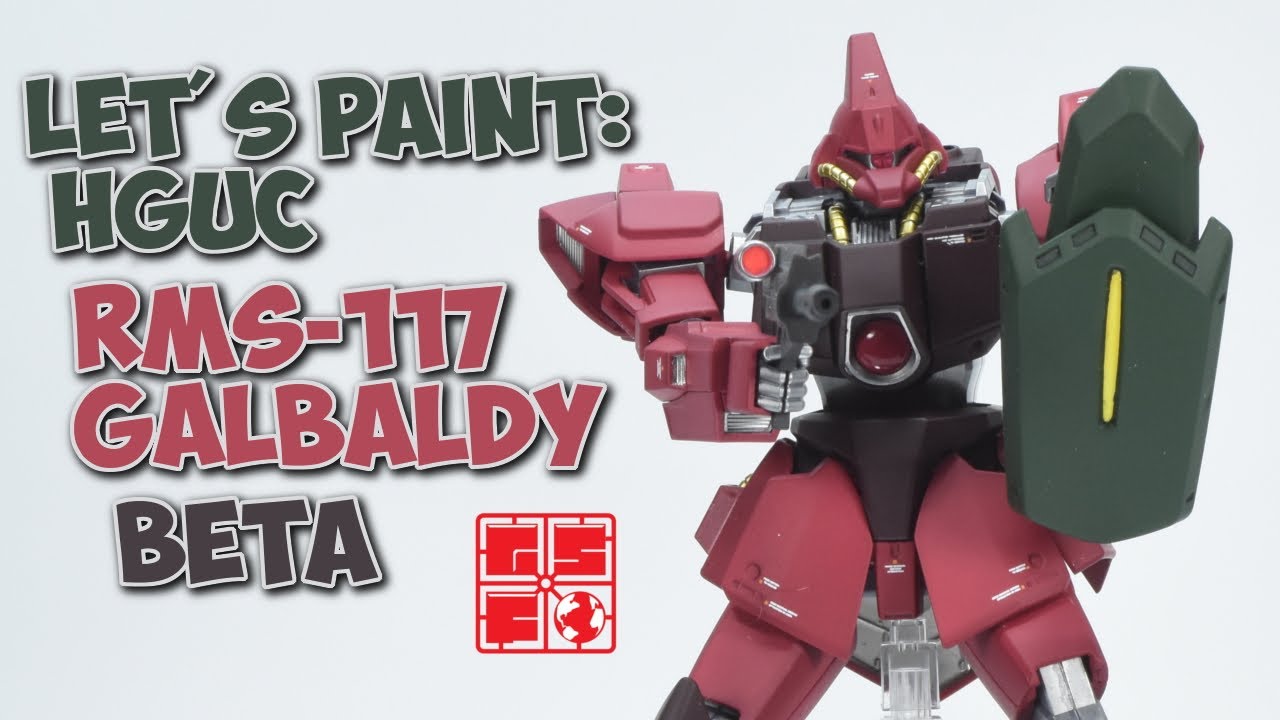 Let's Paint: Bandai HGUC RMS-117 Galbaldy Beta