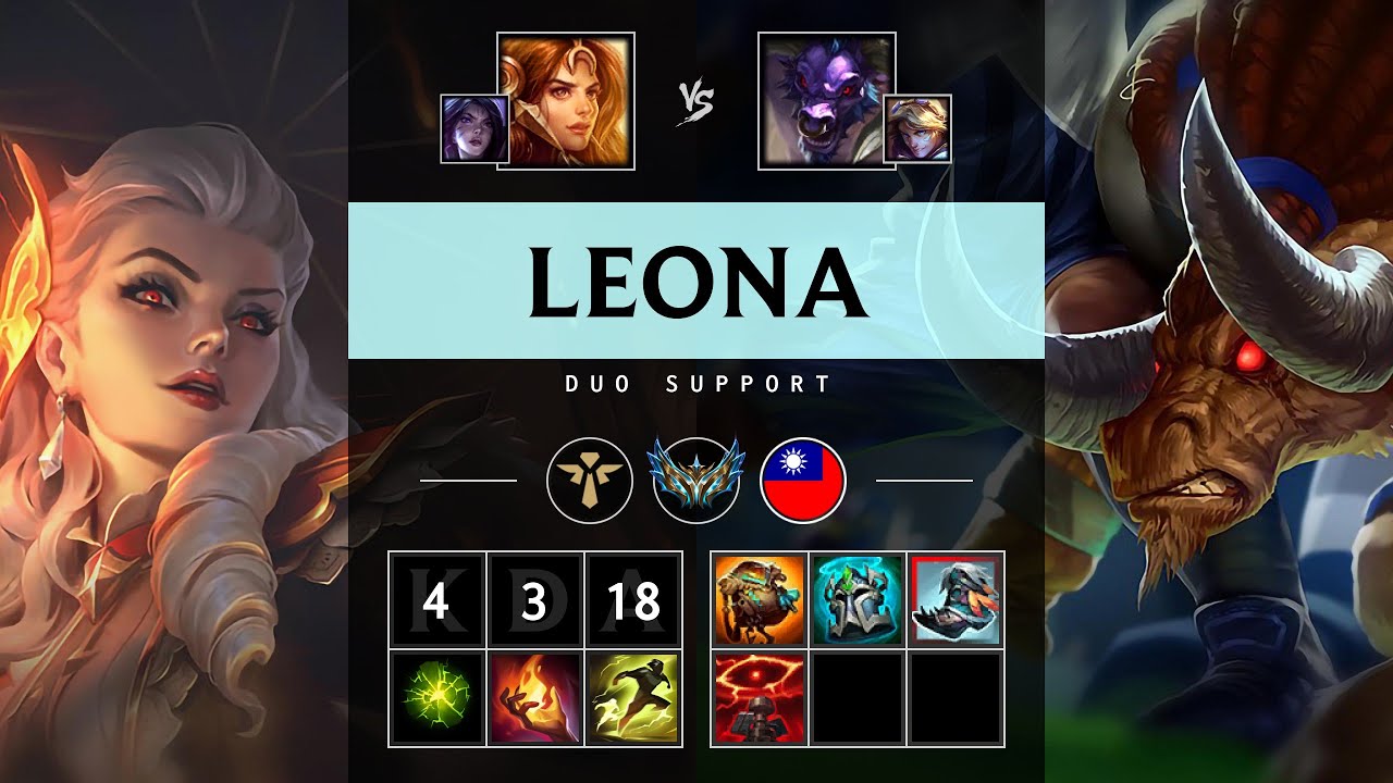 Leona Support vs Alistar - TW Challenger Patch 25.12