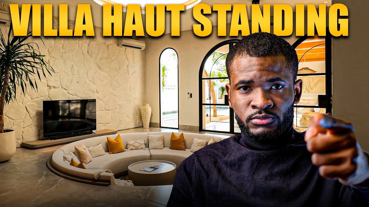Inédit ! Visite d'une VILLA de Haut Standing, Copier cette Décoration en Afrique Vous Sauvera
