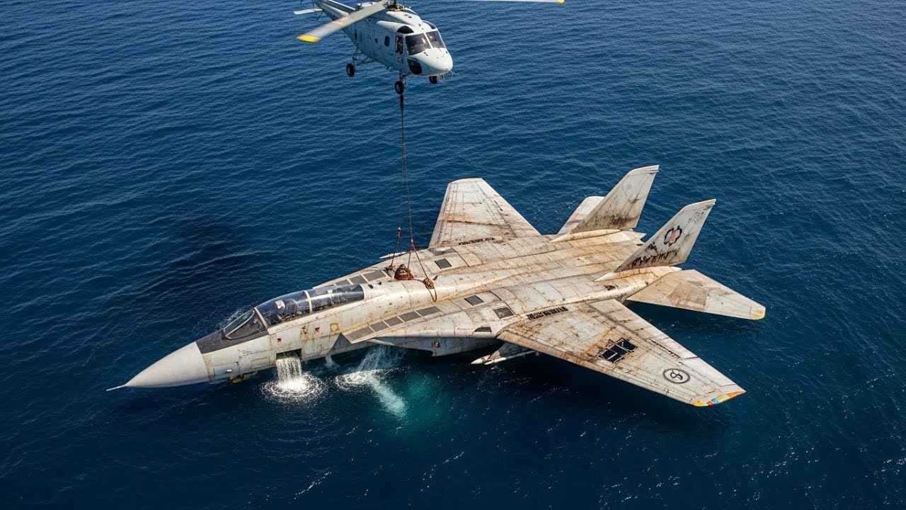 Inside the Deep-Sea Recovery &mdash; Salvaging a 1976 F-14 Tomcat from 3900m Depth | Factory Vision | 4K