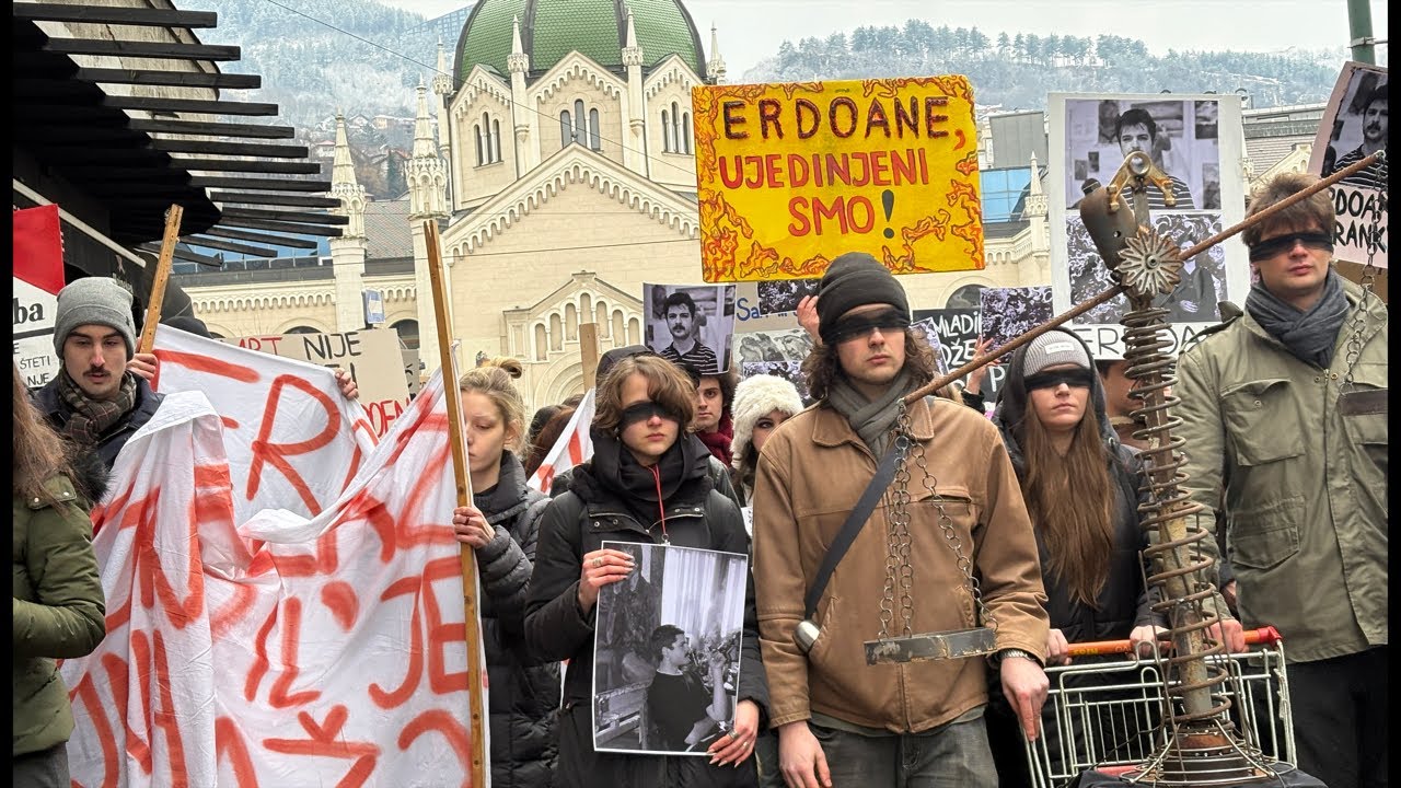 Protesti, Sarajevo, sedmi dan, nastavak, 21.02.2026.