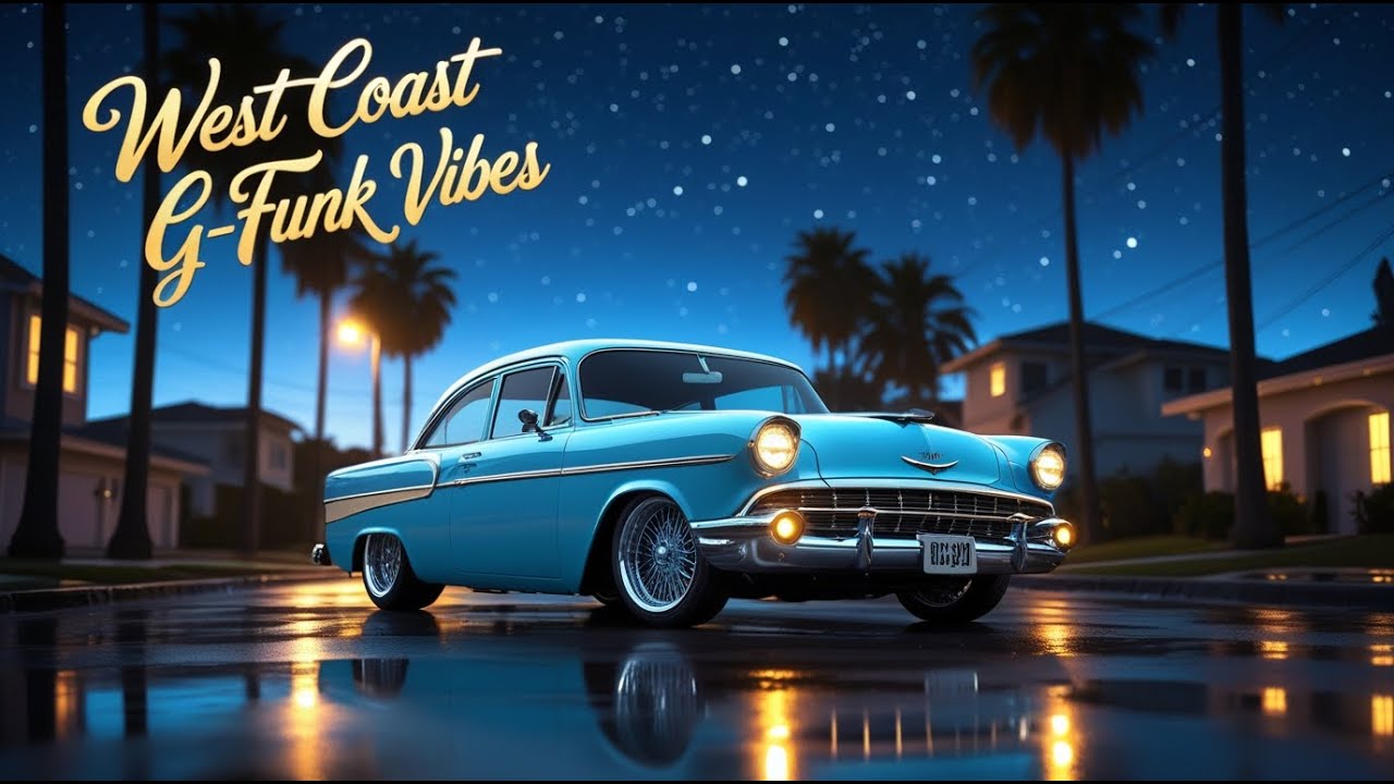 🎵 West Coast G-Funk Nights – Ridin’ Slow Under Neon Skies 🌆🚗