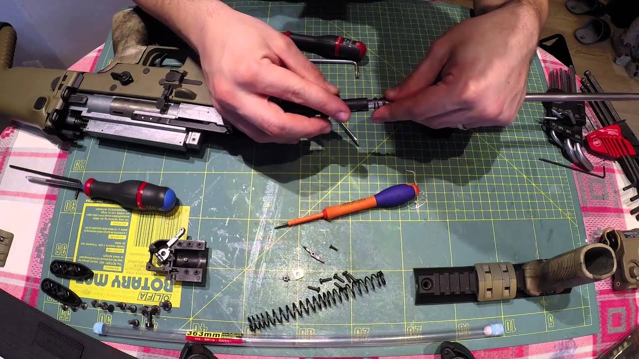AIRSOFT | Scar L Next Gen Tokyo Marui disassembly and upgrade