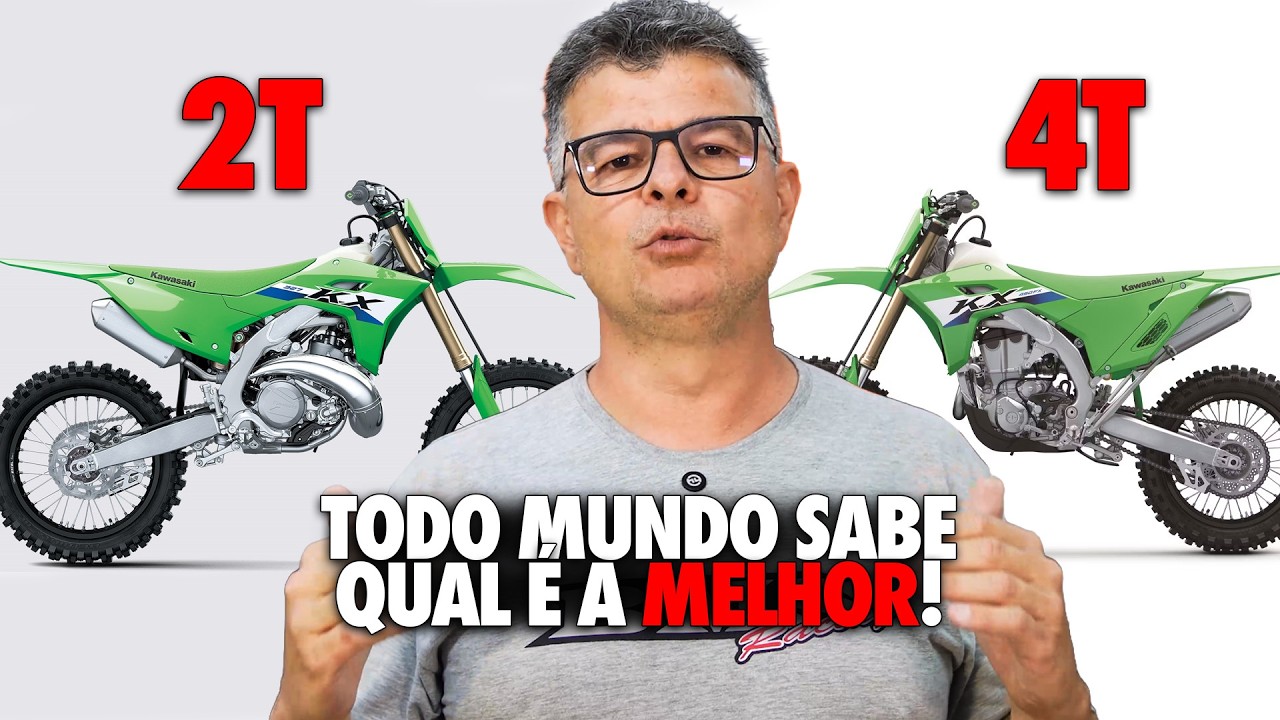 2T VS 4T - QUAL A MELHOR MOTO?