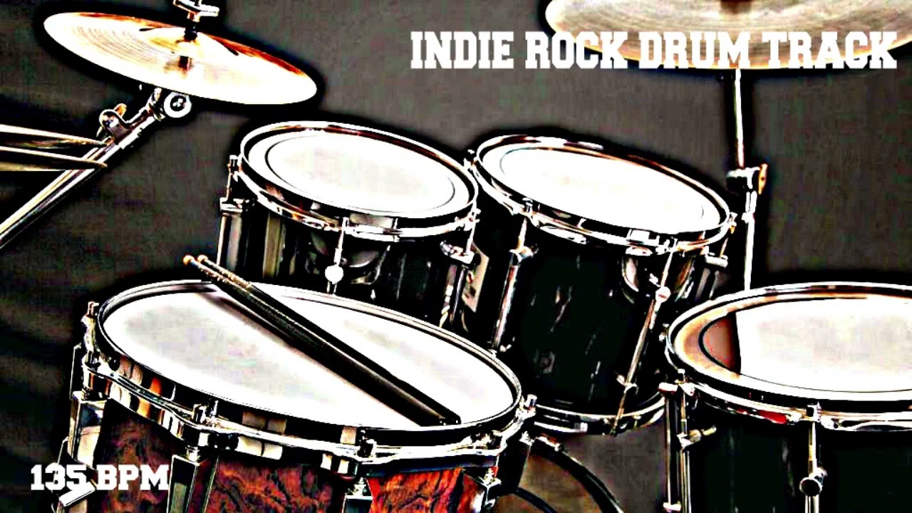 INDIE ROCK DRUM TRACK - 135 BPM (FREE)