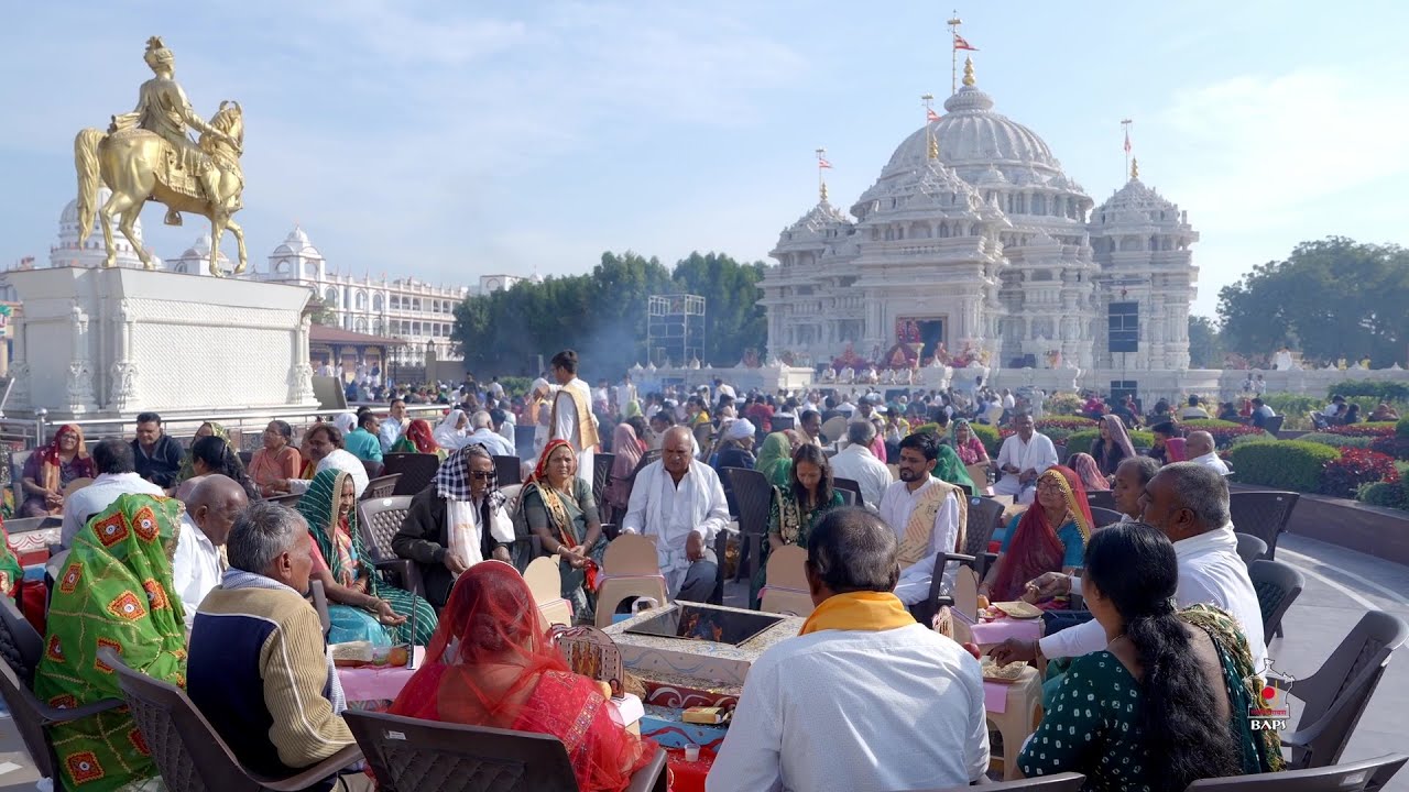 Satsang Diksha Mahayagna, BAPS Shri Swaminarayan Mandir, Sarangpur, 26 January 2024